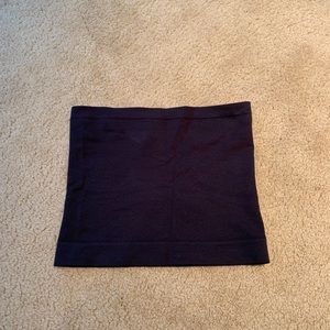 basic black tube top - urban outfitters